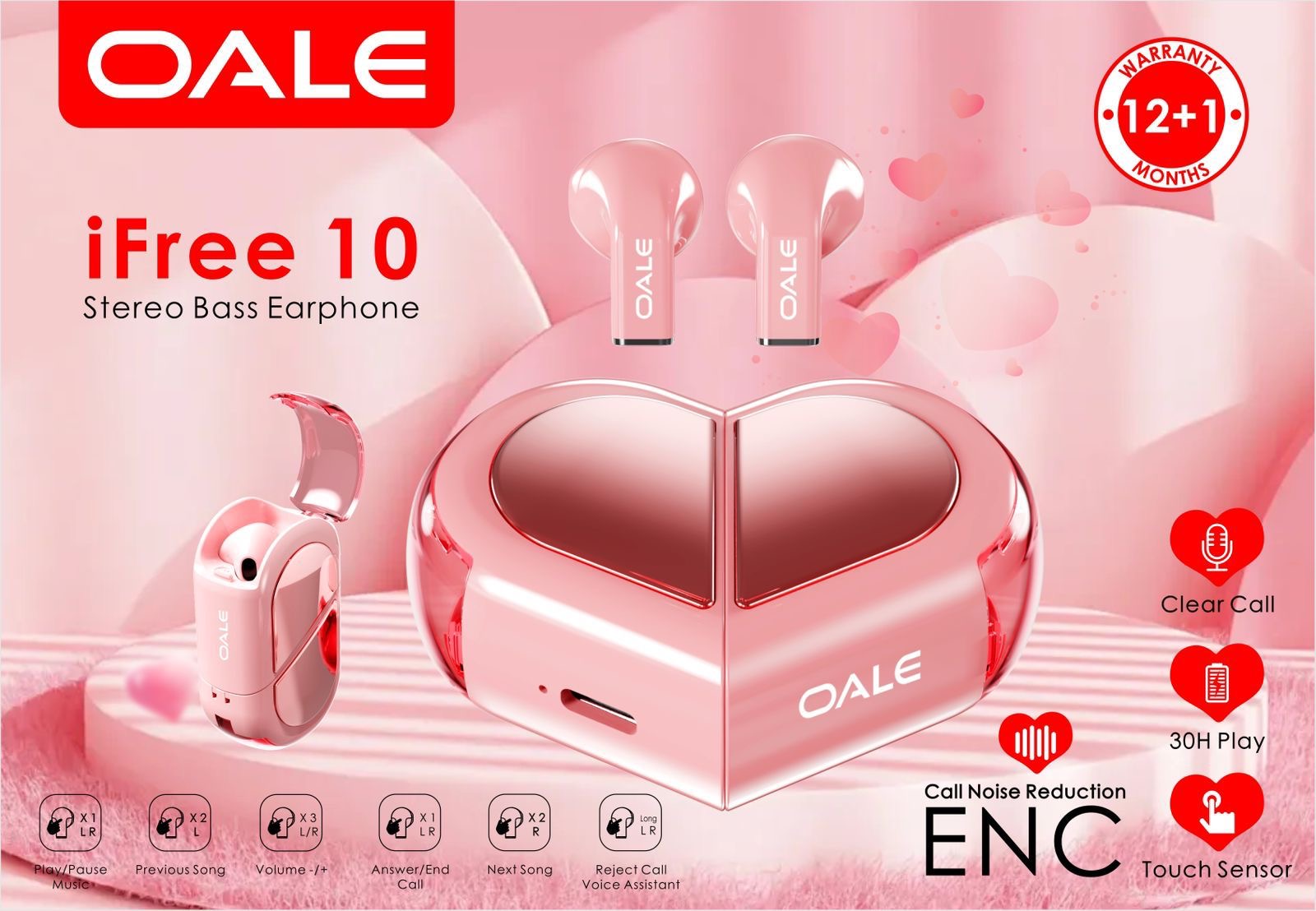 OALE iFree 10 Earbuds