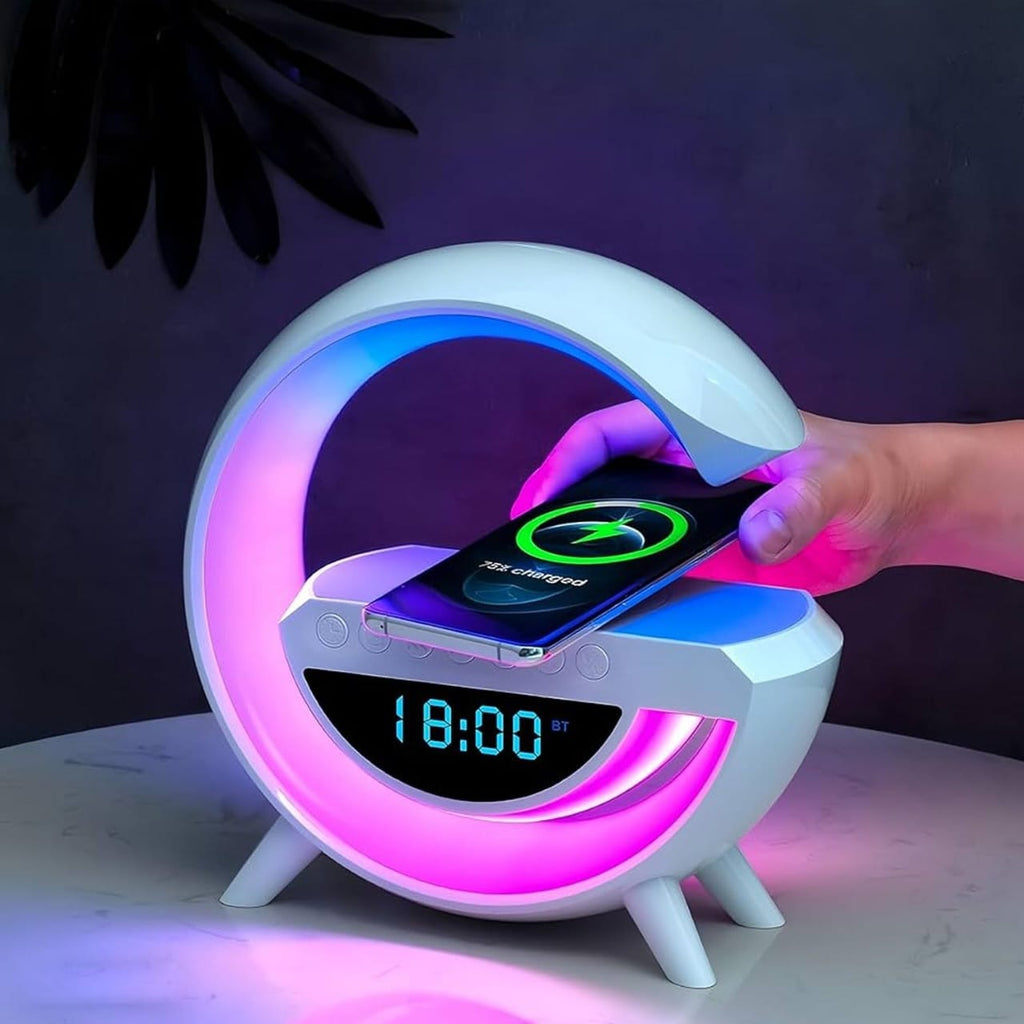 BT-3401 LED Wireless Charging Speaker
