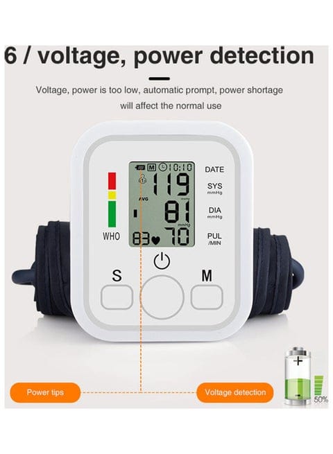 Electronic Blood Pressure Monitor (Arm Style) Description